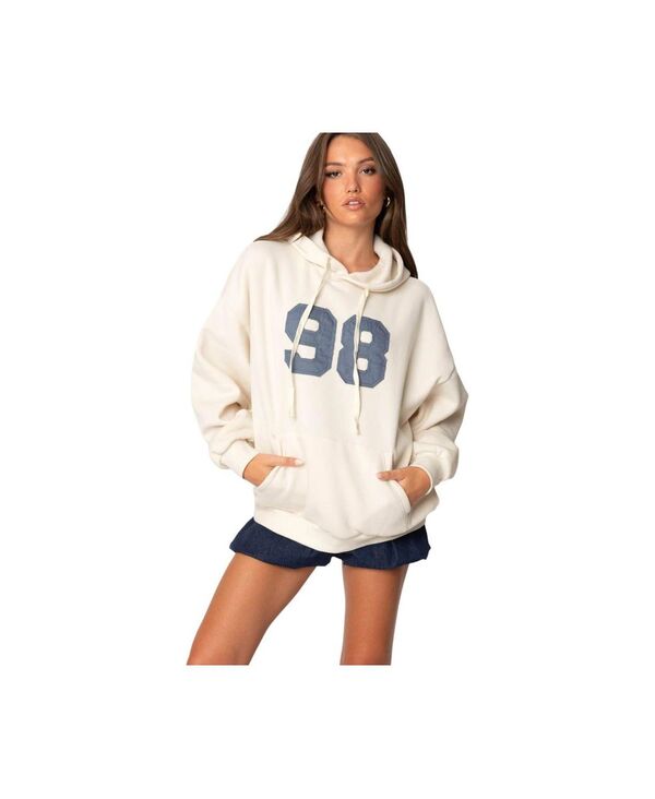 【送料無料】 アディクテッド レディース パーカー・スウェット アウター Women's 98 Oversized Hoodie Cream