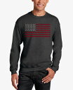 【送料無料】 エルエーポップアート メンズ パーカー・スウェット アウター Proud To Be An American - Men's Word Art C...