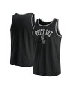 【送料無料】 ファナティクス メンズ タンクトップ トップス Men's Black Chicago White Sox Bet Tank Top Black ...