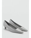 【送料無料】 マンゴ レディース サンダル シューズ Women's Kitten Heel Shoes Gray