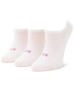 【送料無料】 ヒュー レディース 靴下 アンダーウェア 3-Pk. The Perfect Sneaker Liner Socks White