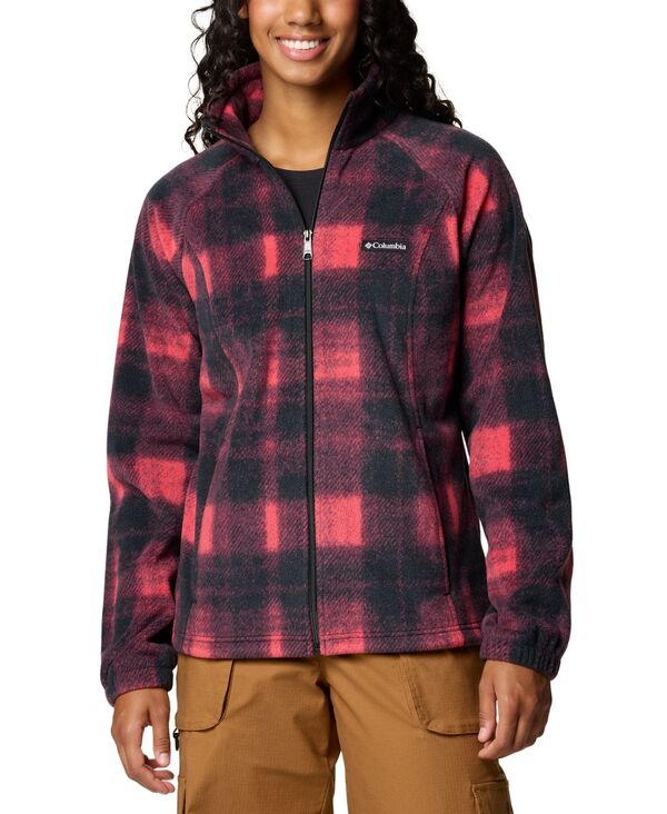 【送料無料】 コロンビア レディース ジャケット・ブルゾン アウター Women's Benton Springs Printed Fleece Jacket Daredevil