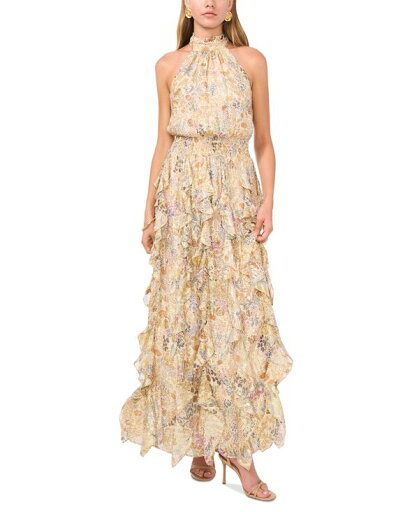 【送料無料】 ワンステイト レディース ワンピース トップス Women's Sleeveless Cascade-Ruffle Maxi Dress Cathay Spice 【送料無料】 ワンステイト レディース ワンピース トップス Women's Sleeveless Cascade-Ruffle Maxi Dress Cathay Spice