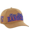 【送料無料】 47ブランド メンズ 帽子 アクセサリー Men's Tan New York Rangers Barnes Hitch Adjustable Hat Tan(4)