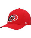 【送料無料】 47ブランド メンズ 帽子 アクセサリー Men's Red Carolina Hurricanes Primary Hitch Snapback...