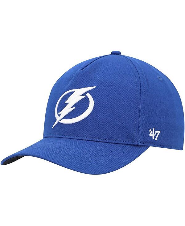 【送料無料】 47ブランド メンズ 帽子 アクセサリー Men's Blue Tampa Bay Lightning Primary Hitch Snapback Hat Blue