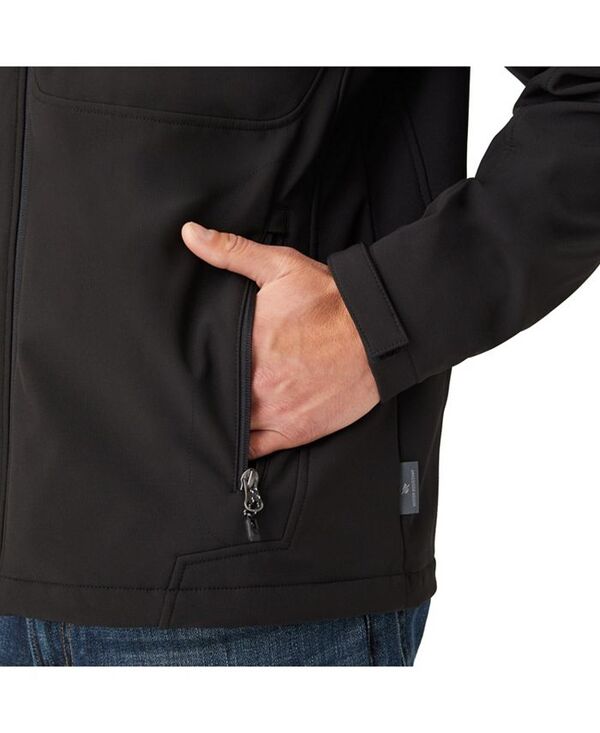 【送料無料】 フリー カントリー メンズ ジャケット・ブルゾン アウター Men's Odyssey II Flex Super Softshell Jacket Black