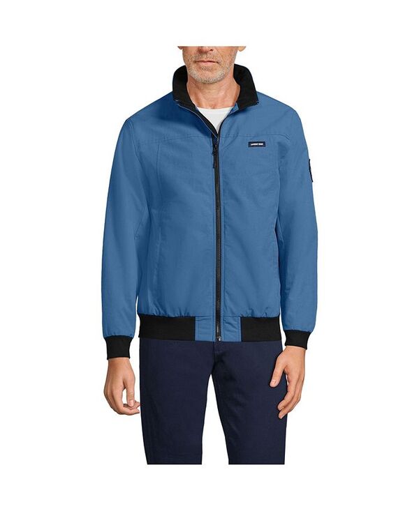 ランズエンド メンズ アウター ジャケット・ブルゾン ジャケット Lands' End Men's Classic Squall Waterproof Insulated Winter Jacket Mariner blue ブルー