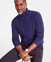 【送料無料】 クラブルーム メンズ ニット・セーター アウター Men's Chunky Turtleneck Sweater Navy Blue