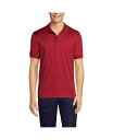 【送料無料】 ランズエンド メンズ ポロシャツ トップス Men's School Uniform Short Sleeve Rapid Dry Polo Sh...