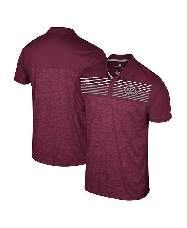 ̵   ݥ ȥåץ Men's Maroon Montana Grizzlies Langmore Po...