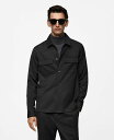 【送料無料】 マンゴ メンズ シャツ トップス Men's Pockets Detail Overshirt Dark Heather Gray