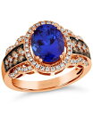 【送料無料】 ル ヴァン レディース リング アクセサリー Blueberry Tanzanite (2-1/2 ct. t.w.) & Diamond (5/...