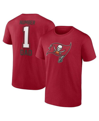 【送料無料】 ファナティクス メンズ Tシャツ トップス Men's Red Tampa Bay Buccaneers Father's Day T-Shirt Red 【送料無料】 ファナティクス メンズ Tシャツ トップス Men's Red Tampa Bay Buccaneers Father's Day T-Shirt Red