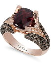 【送料無料】 ル ヴァン レディース リング アクセサリー Raspberry RhodoliteR Garnet (3 ct. t.w.) Chocolate...