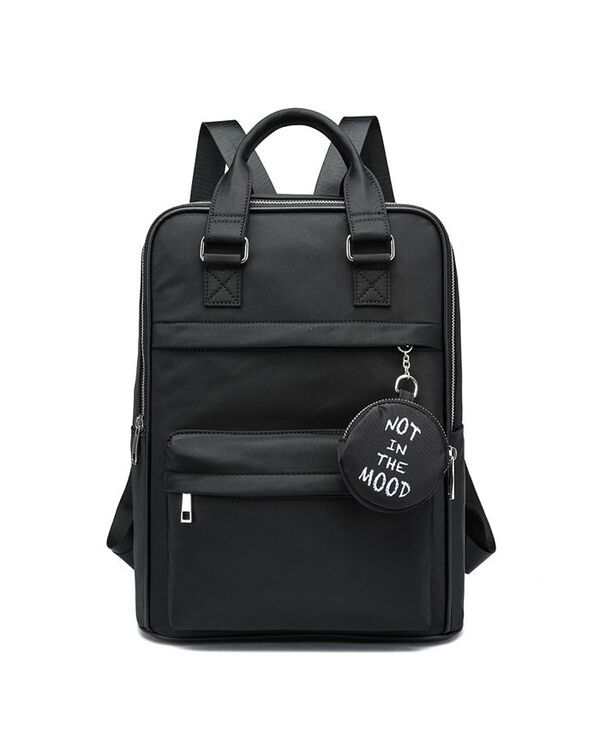 【送料無料】 ライクドリームス レディース バックパック・リュックサック バッグ All-in-One Lightweight Nylon Backpack Black