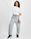 【送料無料】 イデオロギー レディース カジュアルパンツ ボトムス Plus Size Fleece Sweatpants Zinc Hthr(4)