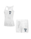 【送料無料】 コンセプツ スポーツ レディース タンクトップ トップス Women's New York Yankees Quartz Tank Top Sho...