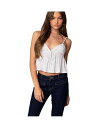 【送料無料】 アディクテッド レディース タンクトップ トップス Women's Sunrise Babydoll Tank Top White