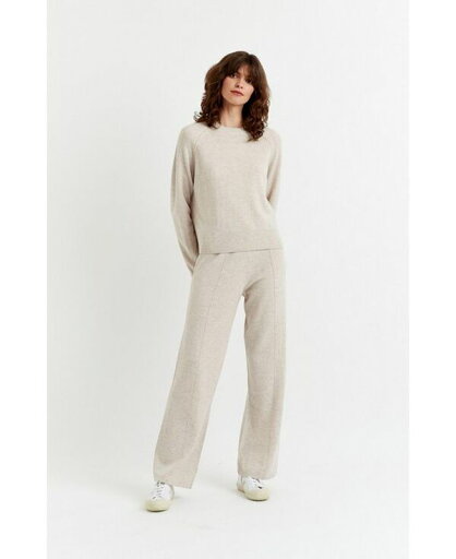 【送料無料】 シンティアンドパーカー レディース カジュアルパンツ ボトムス Women's Chinti & Parker Wool-Cashmere Wide-Leg Track Pants Oatmeal 【送料無料】 シンティアンドパーカー レディース カジュアルパンツ ボトムス Women's Chinti & Parker Wool-Cashmere Wide-Leg Track Pants Oatmeal