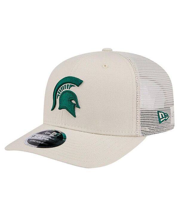 楽天ReVida 楽天市場店ニューエラ メンズ アクセサリー 帽子 New Era Men's Natural Michigan State Spartans Canvas 9SEVENTY Stretch-Snap Hat Natural