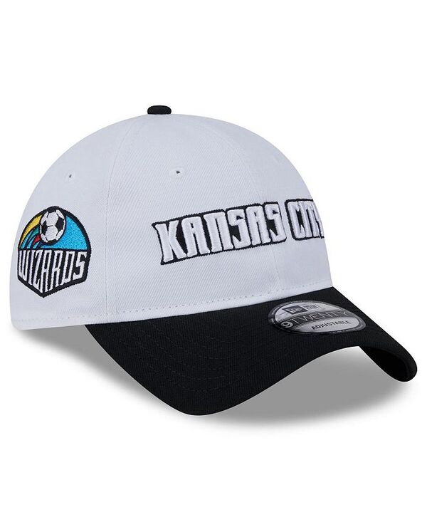 【送料無料】 ニューエラ メンズ 帽子 アクセサリー Men's White Sporting Kansas City 2024 9TWENTY Adjustable Hat White