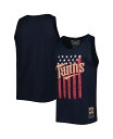 【送料無料】 ミッチェル&ネス メンズ タンクトップ トップス Men's Navy Minnesota Twins Cooperstown Collectio...