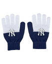 【送料無料】 ウェア バイ エリン アンドルーズ レディース 手袋 アクセサリー Women's New York Yankees Color-Block Gl...