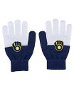 【送料無料】 ウェア バイ エリン アンドルーズ レディース 手袋 アクセサリー Women's Milwaukee Brewers Color-Block G...