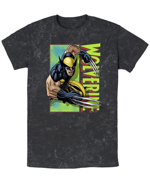 ̵ եե  T ȥåץ Mens MVL WOLVERINE ATTACK PANEL Short Slee...