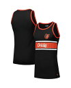 【送料無料】 ニューエラ メンズ タンクトップ トップス Men's Black Baltimore Orioles Jersey Ringer Tank To...