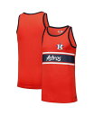 【送料無料】 ニューエラ メンズ タンクトップ トップス Men's Orange Houston Astros Jersey Ringer Tank Top ...