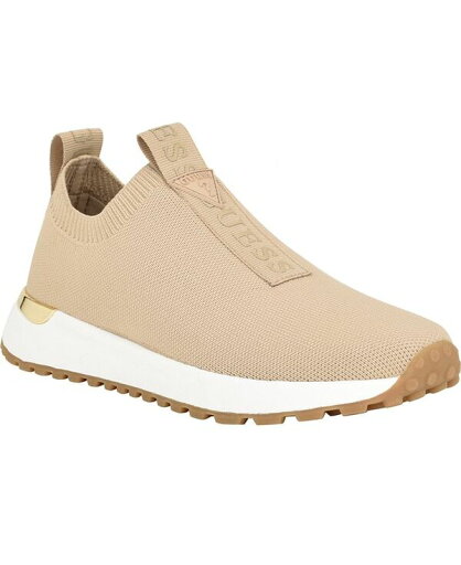 【送料無料】 ゲス レディース カジュアルパンツ ボトムス Women's Flavia Slip-On Knit Jogger Sneakers Light Natural 【送料無料】 ゲス レディース カジュアルパンツ ボトムス Women's Flavia Slip-On Knit Jogger Sneakers Light Natural