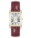 【送料無料】 アンクライン レディース 腕時計 アクセサリー Women's Quartz Signature Red Crocograin Leather a...