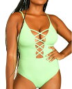 【送料無料】 ディッピン・デイジー レディース 上下セット 水着 Women's Bliss One Piece Mojito