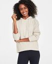【送料無料】 On 34th レディース ニット・セーター アウター Women's Ribbed-Knit Sweater Hoodie Sandcastle...