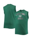 【送料無料】 プロファイル メンズ タンクトップ トップス Men's Green New York Jets Big Tall Muscle Tank Top...