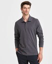 【送料無料】 アルファニ メンズ ポロシャツ トップス Men's Mercerized Polo Shirt Charcoal Heather(4)