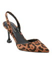 【送料無料】 マークフィッシャー レディース パンプス シューズ Women's Hadya Pointy Toe Stiletto Dress Pumps Leopard Textile(4)