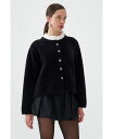 【送料無料】 ノクチューン レディース ニット・セーター アウター Women's Crystal Embellished Buttoned Cardigan ...