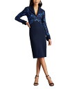 【送料無料】 タダシショージ レディース ワンピース トップス Women's Auger French Cuff Dress Mdnit