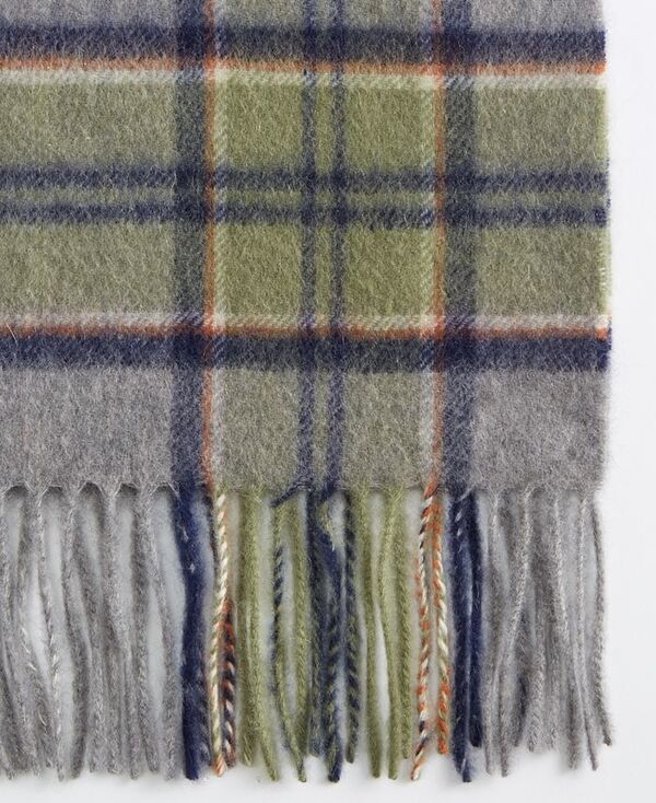 【送料無料】 クラブルーム メンズ マフラー・ストール・スカーフ アクセサリー Men's Plaid Cashmere Scarf Red/Black