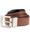 【送料無料】 カール ラガーフェルド メンズ ベルト アクセサリー Men's Reversible Leather Belt Black