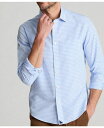 【送料無料】 アンタックイット メンズ シャツ トップス Men's Regular Fit Wrinkle-Free Lawrence Button Up Shirt Blue(4)
