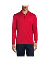 【送料無料】 ランズエンド メンズ ポロシャツ トップス Men's Long Sleeve Rapid Dry Polo Shirt Red