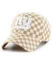 【送料無料】 47ブランド レディース 帽子 アクセサリー Women's Tan New York Giants Vibe Check Clean Up Adjustable Hat Tan