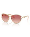【送料無料】 スワロフスキー レディース サングラス・アイウェア アクセサリー Women's Sunglasses SK7028 Gold