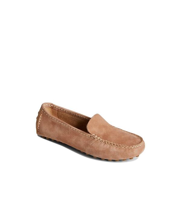 スペリー レディース シューズ パンプス Sperry Women's Port Driver Round Toe Flats Tumbled Medium ..