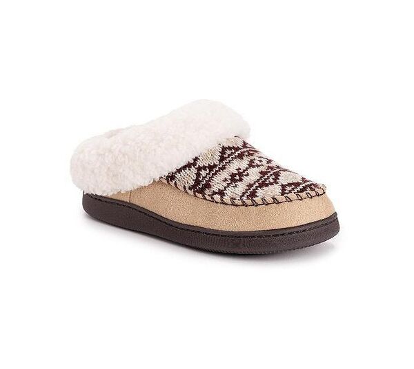 ムクルクス レディース シューズ ブーツ・レインブーツ MUK LUKS Women's Minerva Slipper Tan/ cranbe..