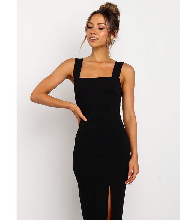 【送料無料】 Petal and Pup レディース ワンピース トップス Women's Hyatt Dress Black